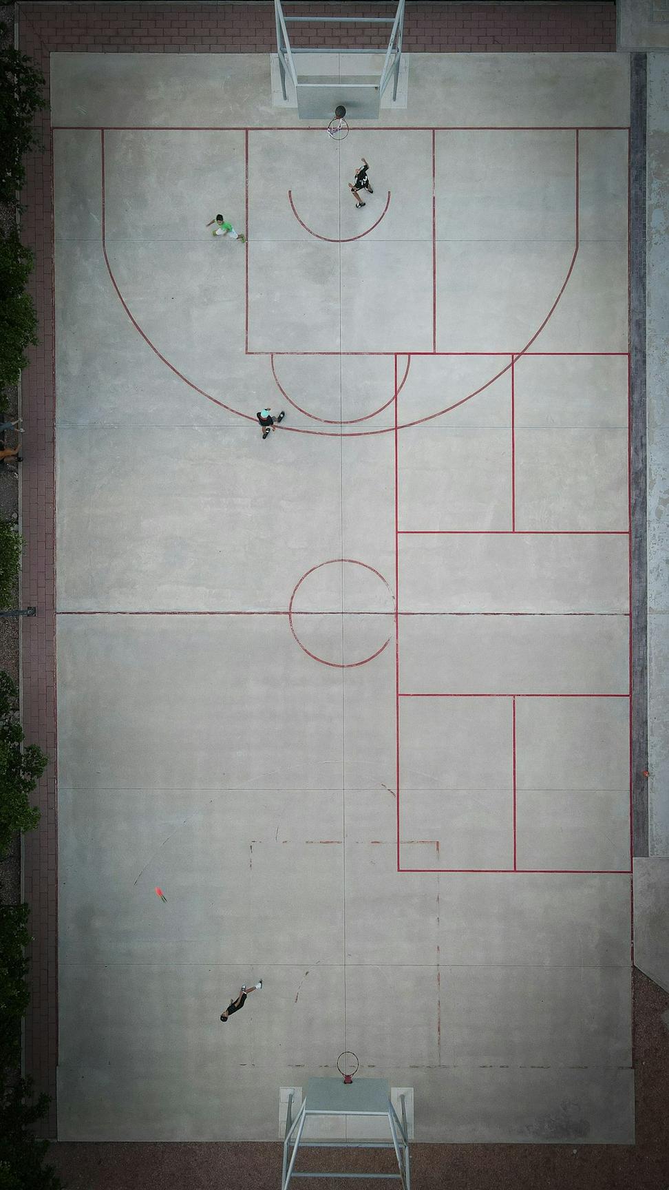 Drop-in basketball